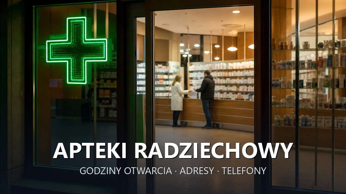 Apteki Radziechowy, gmina Radziechowy-Wieprz, powiat żywiecki - adresy, telefony, godziny otwarcia