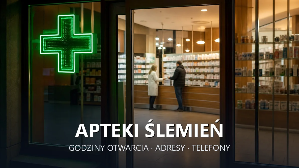 Apteki Ślemień, powiat żywiecki - adresy, telefony, godziny otwarcia