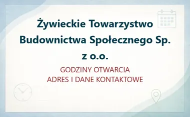 Żywieckie Towarzystwo Budownictwa Społecznego Sp. z o.o. - strona oficjalna / kontakt i dane