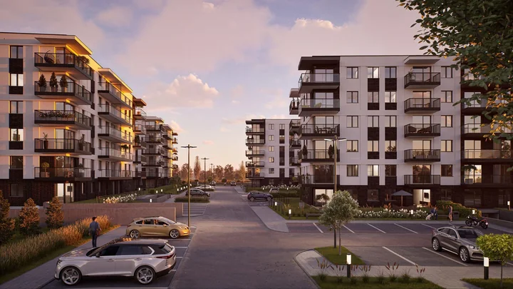 Apartamenty Nove Południe to pierwsza inwestycjadom100.euw Knurowie