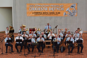 Koncert Orkiestry Dętej przy Parafii w  Trzebini