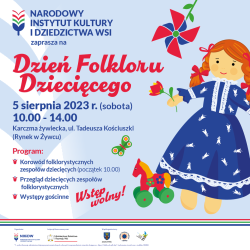 ZAPRASZAMY NA DZIEŃ FOLKLORU DZIECIĘCEGO