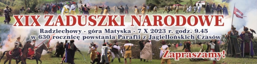 ZAPRASZAMY NA XIX ZADUSZKI NARODOWE