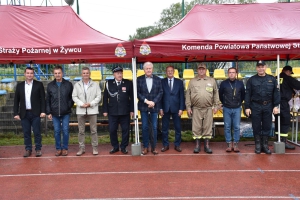 XII POWIATOWE ZAWODY SPORTOWO-POŻARNICZE OCHOTNICZYCH STRAŻY POŻARNYCH POWIATU ŻYWIECKIEGO - zdjęcie10