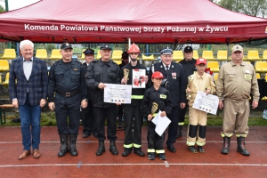 XII POWIATOWE ZAWODY SPORTOWO-POŻARNICZE OCHOTNICZYCH STRAŻY POŻARNYCH POWIATU ŻYWIECKIEGO - zdjęcie14