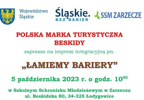 SERDECZNIE ZAPRASZAMY NA KOLEJNĄ EDYCJĘ IMPREZY INTEGRACYJNEJ ,,ŁAMIEMY BARIERY” 2023