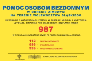 BEZPŁATNA INFOLINIA DLA BEZDOMNYCH 2023 - zdjęcie1