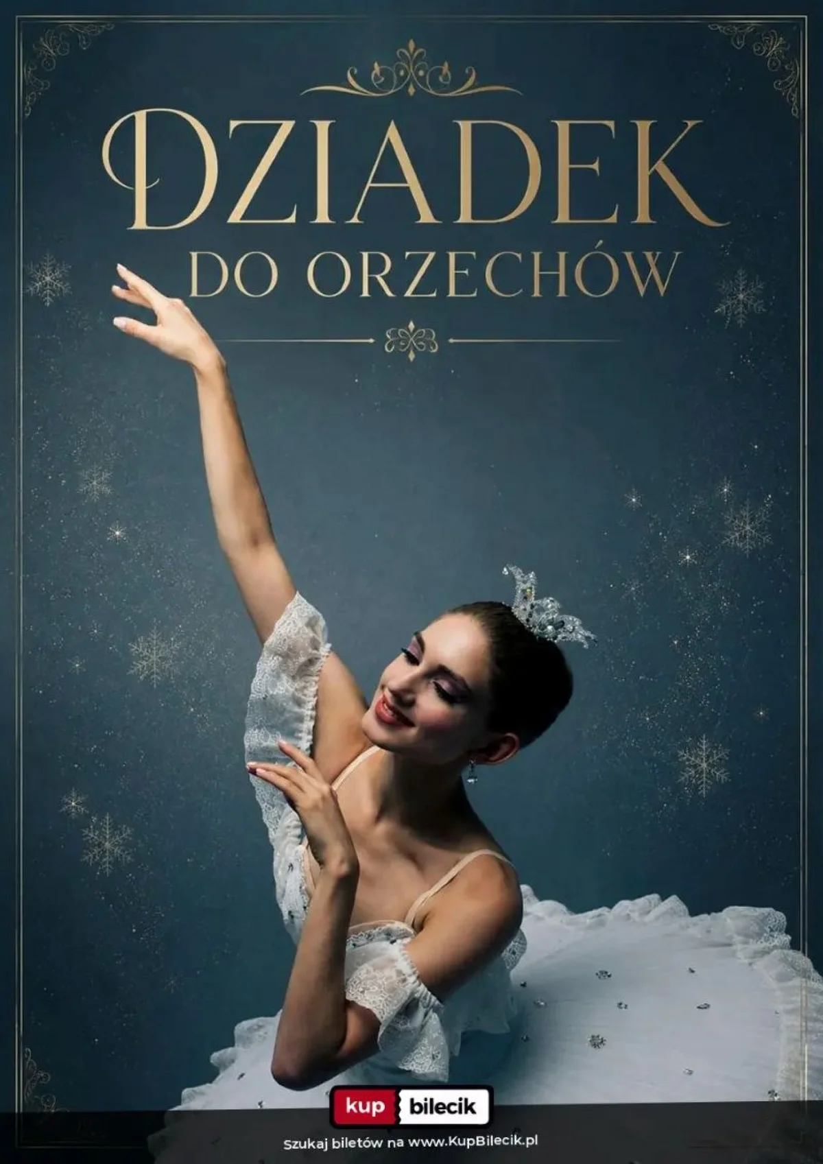 Grafika promocyjna wydarzenia Dziadek do orzechów – spektakl baletowy International Grand Ballet