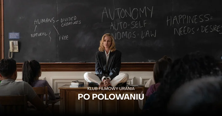 Grafika promocyjna wydarzenia Klub Filmowy Urania: PO POLOWANIU — pokaz filmu Luki Guadagnino