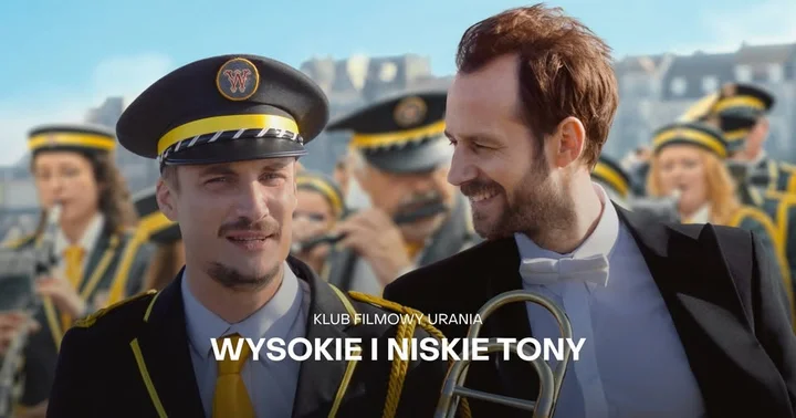 Grafika promocyjna wydarzenia Klub Filmowy Urania: WYSOKIE I NISKIE TONY — film o muzyce, braterstwie i drugim życiu