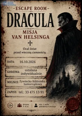 Dracula – Misja Van Helsinga, czyli literacki escape room