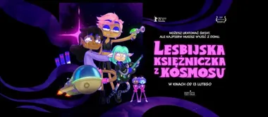 Grafika promocyjna wydarzenia Lesbijska księżniczka z kosmosu — seans i animacja dla dorosłych