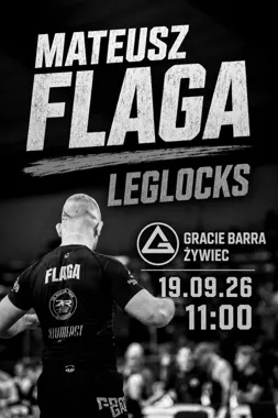 Mateusz Flaga leglocks w Żywcu
