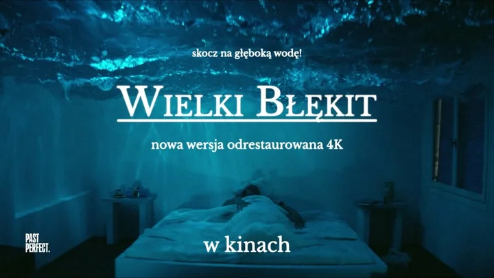 Grafika promocyjna wydarzenia WIELKI BŁĘKIT — wersja reżyserska (4K) w Żywcu
