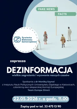 W Żywcu o fake newsach bez owijania - biblioteka bierze temat na warsztat