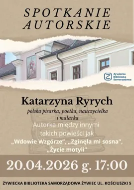 Katarzyna Ryrych w Żywcu - wieczór, który może zostać w głowie na długo