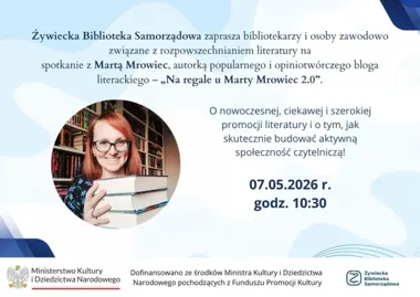 W Żywcu o książkach w sieci - blogerka pokaże, co dziś naprawdę działa