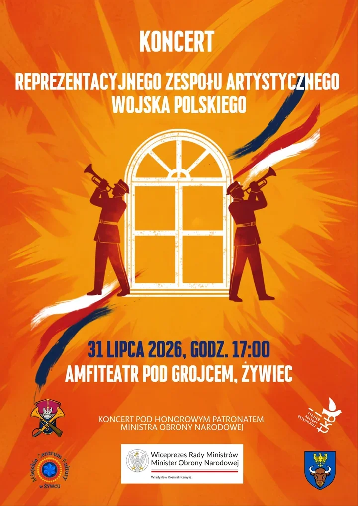 Wojskowe brzmienia pod Grojcem. Koncert Reprezentacyjnego Zespołu Artystycznego Wojska Polskiego