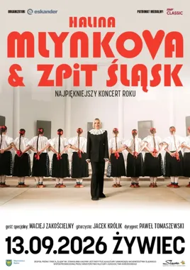 Halinka Mlynkova i Śląsk w Żywcu - amfiteatr szykuje wielki muzyczny wieczór