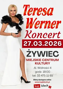 Teresa Werner w Żywcu - wieczór pełen melodii i sentymentów