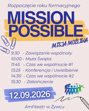 Wspólnota, modlitwa i uwielbienie - Mission Possible w Żywcu