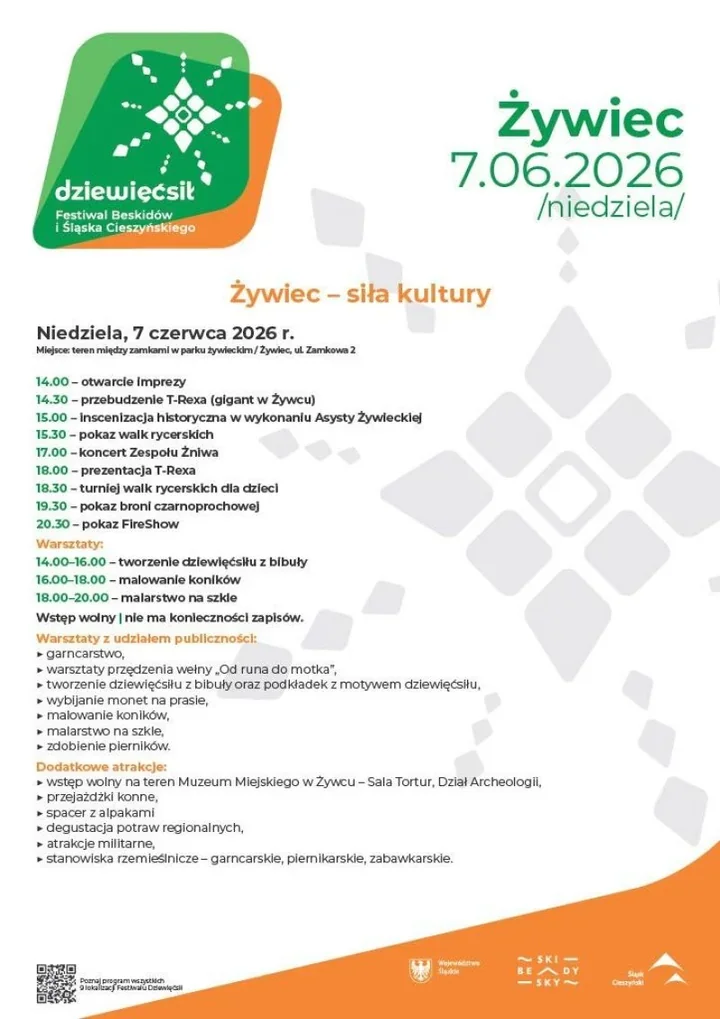 Festiwal 9 Sił. Rycerze, T-Rex i ogniste widowisko w jednym miejscu