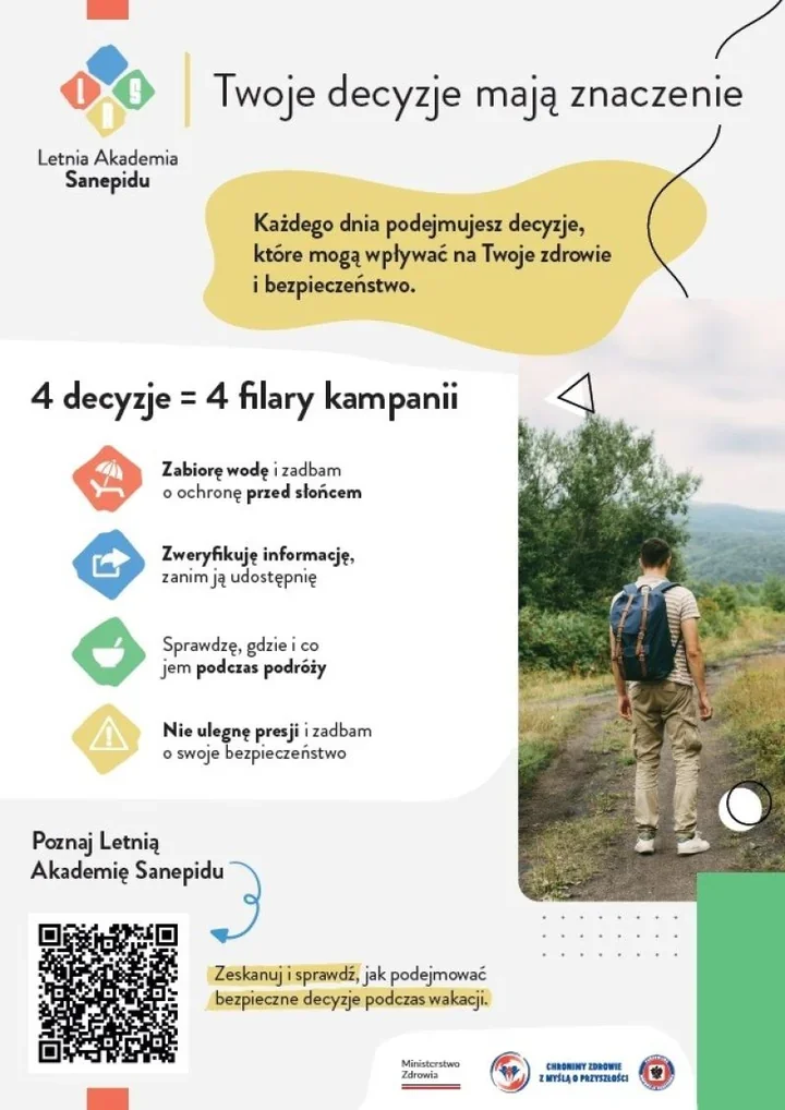 Wakacyjny błąd może mieć skutki. Sanepid prowadzi edukacyjną kampanię