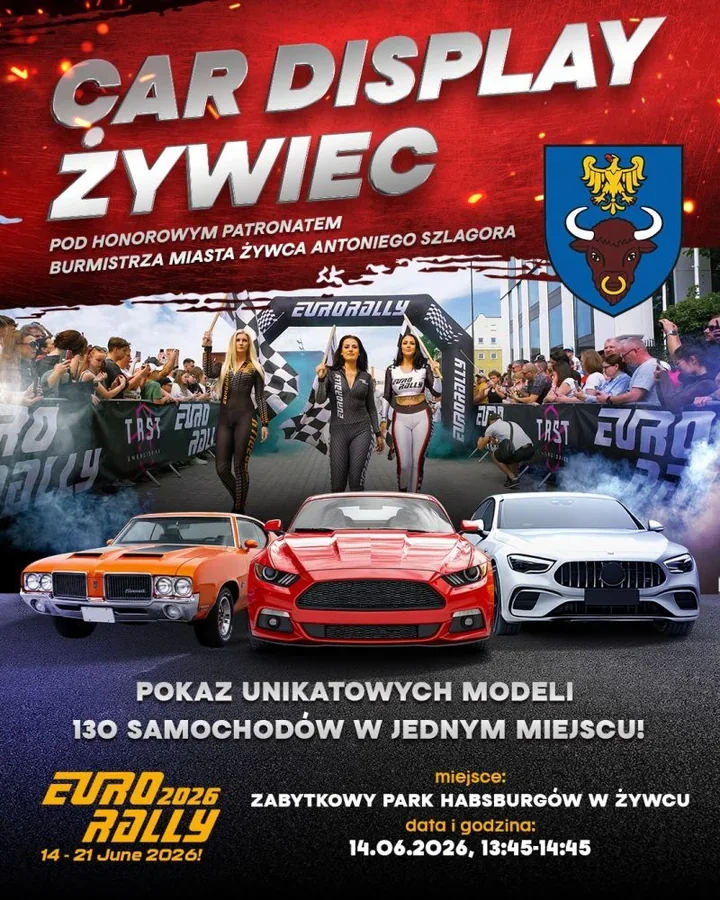 Ponad 130 aut przyjedzie do Parku Habsburgów – Żywiec na trasie EuroRally