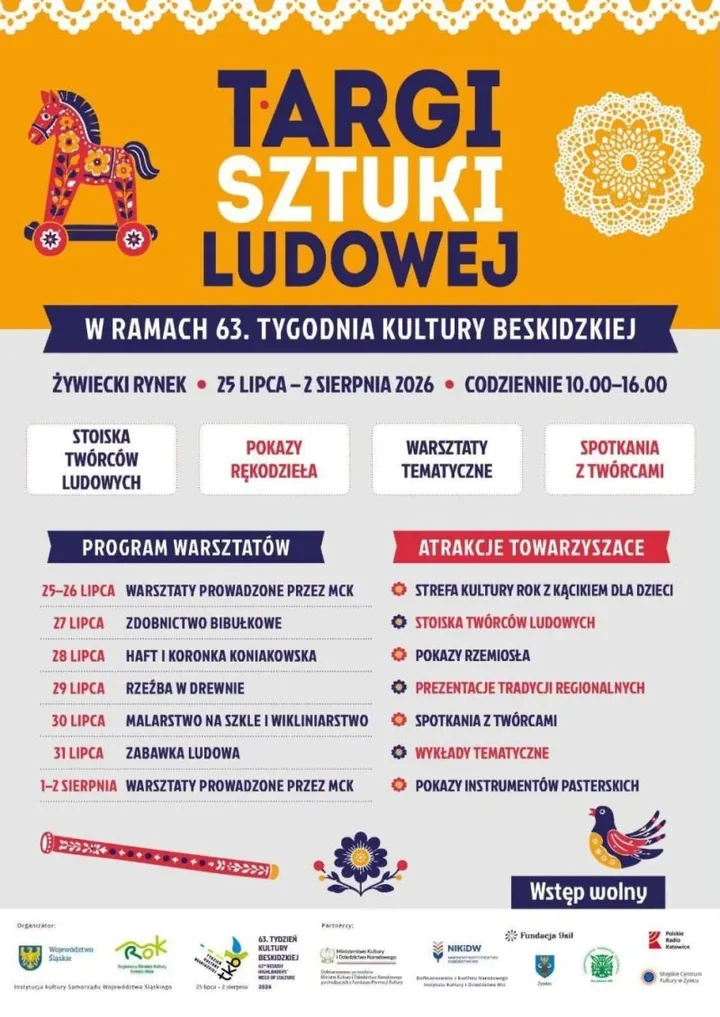 Żywiecki Rynek zamieni się w pracownię tradycyjnego rzemiosła