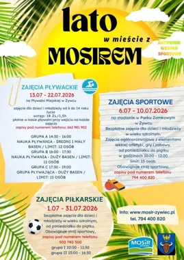 MOSiR szykuje lato pełne ruchu. W Żywcu ruszą treningi i rodzinne festyny