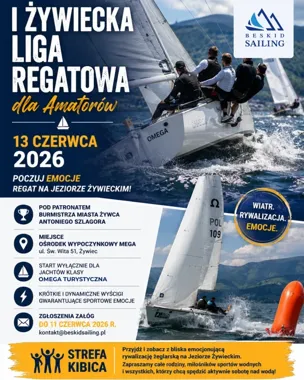 Żeglarze ruszają na wody Jeziora Żywieckiego. Pierwsza runda ligi już w czerwcu