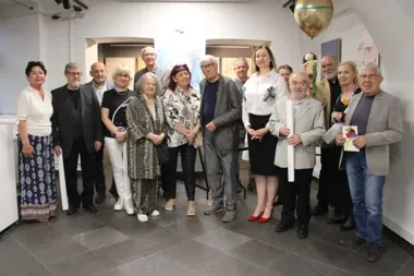 Plakaty prof. Klisia w Żywcu. Banialuka zagrała fragment spektaklu