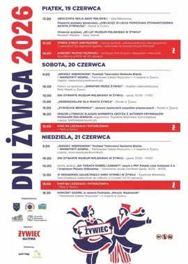 Żywiec wchodzi w trzy dni święta. Miasto wypełnią muzyka, folklor i sport