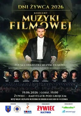 Filmowe tematy zabrzmią pod Grojcem – bezpłatny wieczór otworzy Dni Żywca