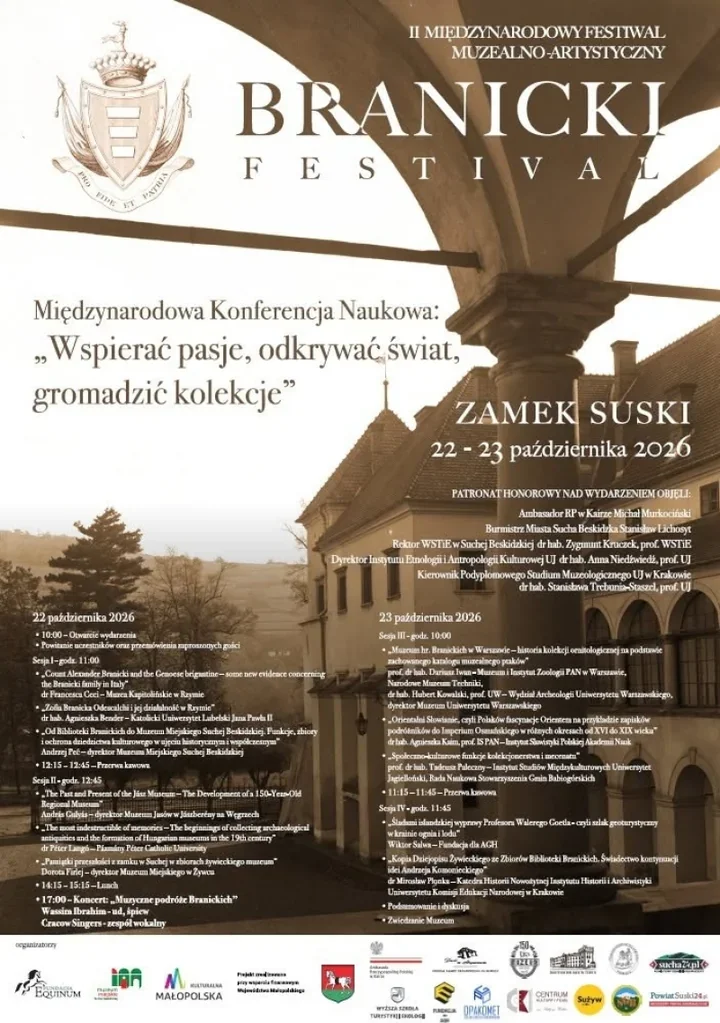 Żywieckie muzeum pokaże pamiątki z zamku w Suchej podczas festiwalu